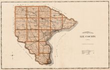 Lee County, Iowa State Atlas 1904
